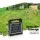 Giantz 5km Solar Electric Fence Energiser, 0.3J, IPX6 Water-Resistant, 7KV Output, 6V Battery, Easy