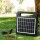 Giantz 5km Solar Electric Fence Energiser, 0.3J, IPX6 Water-Resistant, 7KV Output, 6V Battery, Easy
