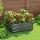 Greenfingers 80x60x30cm Galvanised Steel Raised Garden Bed - Rustproof, Durable, Perfect for Veggies & Herbs