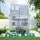 Green Fingers Aluminium Polycarbonate Greenhouse 1.3x1.9x2.0m Premium Garden Shed with Lockable Door & Gutter System