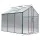 Green Fingers 1.9x1.9x1.83M Aluminium Greenhouse | UV-Resistant Polycarbonate | Durable, Spacious, Easy Assembly