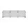 Greenfingers 180x50x50CM Aluminium Polycarbonate Cold Frame Greenhouse - UV-Resistant, Unbreakable Panels, Easy Install