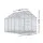 Greenfingers Aluminium Greenhouse 2.42x2.5x2.26M - UV-Resistant Panels, Double Doors, Adjustable Vents, Easy Assembly