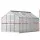 Greenfingers 3x2.5x2.26M Aluminium Greenhouse with Double Doors, UV-Resistant Panels, Ventilation, and Gutter System