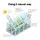 Greenfingers Aluminium Greenhouse 4.1x2.5x2.26M | Double Doors, UV Resistant, Sturdy Frame, Gutter System