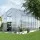 Greenfingers Aluminium Greenhouse 4.1x2.5x2.26M | Double Doors, UV Resistant, Sturdy Frame, Gutter System