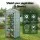 Green Fingers 4-Tier Mini Greenhouse 1.6m Tall with Waterproof Roll-Up Zipper Door and Removable PVC Cover