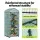 Green Fingers 4-Tier Mini Greenhouse 1.6m Tall with Waterproof Roll-Up Zipper Door and Removable PVC Cover