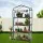 Green Fingers 4-Tier Mini Greenhouse 1.6x0.7x0.5M - All-Weather PVC Cover, Easy Setup, Year-Round Plant Protection