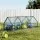 Greenfingers 2.7x0.9M Mini Greenhouse with Raised Planter Box - Durable PVC, Easy Setup, All-Weather Protection
