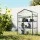 Greenfingers 3-Tier Mini Greenhouse with PVC Cover - 1.28x0.7x0.5M, Waterproof, Roll-Up Door, Ideal for Pat