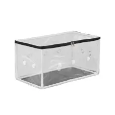 Green Fingers 50x25x25cm Mini Greenhouse with PVC Cover, Ideal for Succulents & Mushrooms, Portable & Weather-Resistant