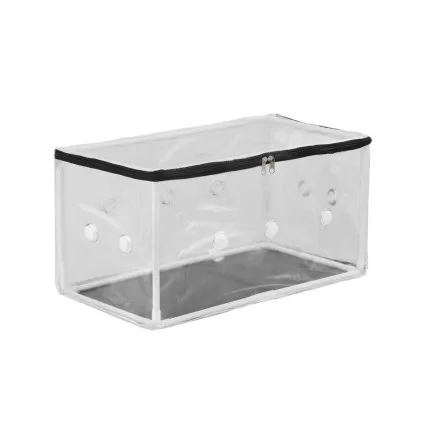 Green Fingers 50x25x25cm Mini Greenhouse with PVC Cover, Ideal for Succulents & Mushrooms, Portable & Weather-Resistant