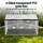Green Fingers 50x25x25cm Mini Greenhouse with PVC Cover, Ideal for Succulents & Mushrooms, Portable & Weather-Resistant