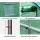 Greenfingers 4x3x2M Walk-In Tunnel Greenhouse with Durable PE Cover, Steel Frame, 8 Ventilated Windows, Easy Setup