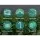 Greenfingers 6x3x2M Walk-In Greenhouse Tunnel | Durable PE Cover, Steel Frame, 12 Ventilation Windows, Roll-Up Door