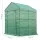 Green Fingers 1.4x1.55x2M Walk-In Greenhouse Tunnel, All-Weather PE Cover, 8 Shelves, Easy Setup, Steel Frame