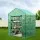 Green Fingers 1.4x1.55x2M Walk-In Greenhouse Tunnel, All-Weather PE Cover, 8 Shelves, Easy Setup, Steel Frame