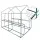 Green Fingers 1.2x1.9x1.9M Walk-In Greenhouse Tunnel with Clear PVC Cover & 4 Shelves, Powder-Coated Steel Frame