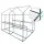 Green Fingers 1.2x1.9x1.9M Walk-In Greenhouse Tunnel with Clear PVC Cover & 4 Shelves, Powder-Coated Steel Frame