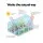 Green Fingers Greenhouse 3m x 2m x 2m Walk In with Mesh Windows Green