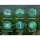 Greenfingers 3.5x2x2M Walk-In Greenhouse Tunnel - Sturdy Steel Frame, PE Cover, 6 Vent Windows, Easy Tool-Free Setup