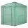 Green Fingers Walk-In Greenhouse 180 x 240 x 240cm Steel Frame PE Cover Green