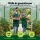 Green Fingers Walk-In Greenhouse 180 x 240 x 240cm Steel Frame PE Cover Green