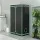 Greenfingers Hydroponics Grow Tent 100x60x180cm, 4-Tier Mylar, Steel Frame, Transparent Door, for Indoor Plant Growth