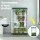 Greenfingers Hydroponics Grow Tent 100x60x180cm, 4-Tier Mylar, Steel Frame, Transparent Door, for Indoor Plant Growth