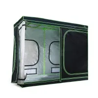 Greenfingers Grow Tent 280x140x200CM | Hydroponics Kit | Waterproof 600D Oxford | Easy Setup | Black & Green