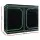 Greenfingers Grow Tent 280x140x200CM | Hydroponics Kit | Waterproof 600D Oxford | Easy Setup | Black & Green
