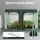 Greenfingers Hydroponics Grow Tent Kit 300x150x200cm, Durable Steel Frame, 600D Oxford, Mylar Interior, Easy Assembly
