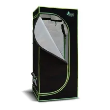 Greenfingers 60x60x140CM Hydroponics Grow Tent | Weatherproof 600D Oxford | Powder-Coated Steel Frame | Indoor Plant Kit