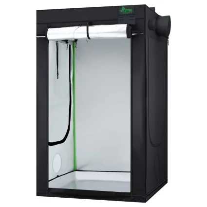 Green Fingers 120x120x200cm Hydroponics Grow Tent Kit - Indoor System with Steel Frame & 600D Oxford Fabric