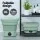 Devanti Portable Washing Machine, PP Plastic, 8L Capacity, Green, Foldable, Germicidal Blue Light, Travel-Friendly