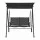 Gardeon Outdoor Swing Chair with Adjustable Canopy 250kg Black