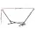 Gardeon Steel Hammock Bed Stand: Adjustable, Rust-Resistant 262-290cm Frame, Supports 150kg, Indoor/Outdoor Use
