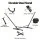 Gardeon Steel Hammock Bed Stand: Adjustable, Rust-Resistant 262-290cm Frame, Supports 150kg, Indoor/Outdoor Use
