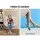 Gardeon Cream Hammock Chair with Armrests – Durable Polyester Cotton, 120kg Capacity, Timber Rail, Indoor/Outdoor Use