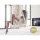 Gardeon Cream Hammock Chair with Armrests – Durable Polyester Cotton, 120kg Capacity, Timber Rail, Indoor/Outdoor Use