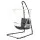 Gardeon Hammock Chair Set with Adjustable Steel Stand, Timber Rail, and Cotton-Poly Blend for Indoor/Outdoor Relaxation