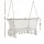 Gardeon Cream 2-Person Hammock Chair - Handmade, Tassels, Cotton-Poly Blend, Indoor/Outdoor, 200kg Capacity
