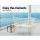 Gardeon Cream 2-Person Hammock Chair - Handmade, Tassels, Cotton-Poly Blend, Indoor/Outdoor, 200kg Capacity