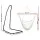 Gardeon Hammock Hanging Chair with Steel Stand, Cotton Rope, Adjustable Height, Indoor/Outdoor, 90kg Capacity, 114cm