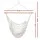 Gardeon Hammock Chair, Cotton & Wood, 99.5 x 114cm, Cream, Outdoor/Indoor Hanging Seat, Camping & Relaxation