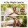 Gardeon Macramé Hammock Chair Hanging Swing with Spreader Bar Tassels Brown 120kg Indoor Outdoor Use