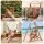 Gardeon Macramé Hammock Chair Hanging Swing with Spreader Bar Tassels Brown 120kg Indoor Outdoor Use