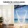 Gardeon Hammock Hanging Chair with Heavy Duty Steel Stand - Durable Cotton Blend, Adjustable Height, Indoor/Outdoor Use