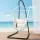 Gardeon Hammock Chair with Adjustable Steel Stand, Polyester Cotton Blend, Indoor/Outdoor, 120kg Capacity, Easy Install